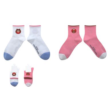 Medias plaza sésamo x line friends elmo y brown -  Plaza Sésamo