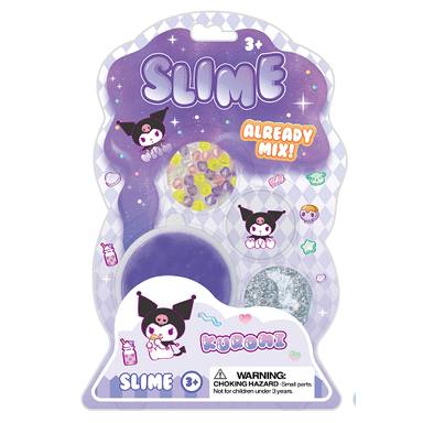 Plastilina slime set monocolor kuromi serie sanrio -  Sanrio