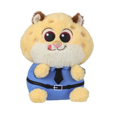 Peluche de 25 cm con postura sentada y traje clawhauser serie zootopia -  Disney