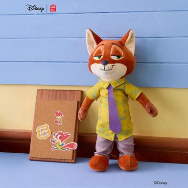 Peluche de 43 cm en posición de pie nick serie zootopia -  Disney