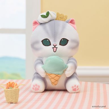 Peluche mofusand felpa gris gatito -  Mofusand