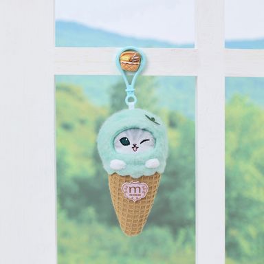 Llavero de peluche helados verde serie mofusand -  Mofusand