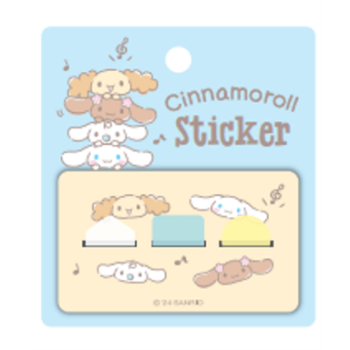 Post it con tarjetas 3x20 hojas, cinnamoroll serie sanrio -  Sanrio