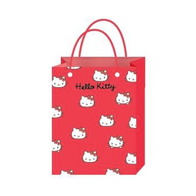 Bolsa de regalo mediana con estampado dorado hello kitty serie sanrio -  Sanrio
