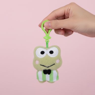 Llavero de peluche kerokerokeroppi serie sanrio -  Sanrio