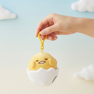 Llavero de peluche gudetama serie sanrio -  Sanrio