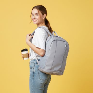 Organizador de viaje mochila serie miniso go 15l gris  -  Miniso