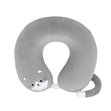 Almohada de viaje de espuma viscoelástica gato serie miniso -  Miniso
