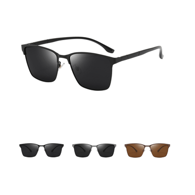 Lentes de sol de moda polarizado miniso estilo cuadrado r038 -  Miniso