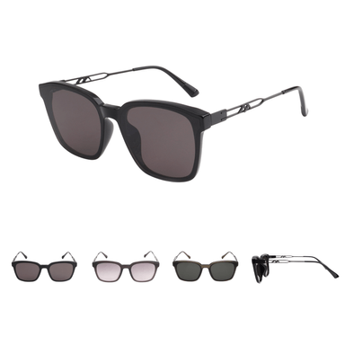 Lentes de sol negro con diseño en varilla -  Miniso