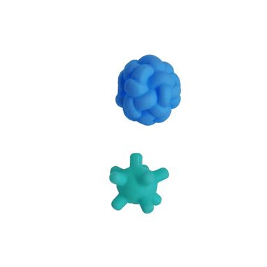 Juguetes para mascotas pelota elástica 2 uds.azul serie miniso -  Miniso