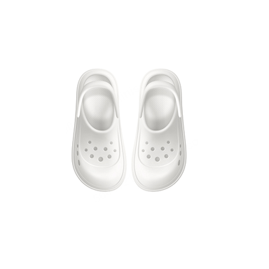 Sandalia tipo sueco miniso serie bubble blanco talla 37 a 38 -  Miniso