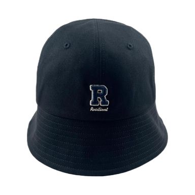 Sombrero de cubo letra bordada negro -  Miniso