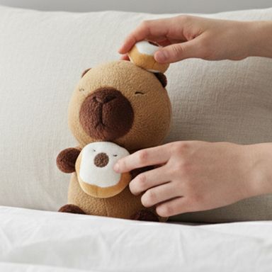 Peluche mimi bara pan serie kapibala -  Mini Family