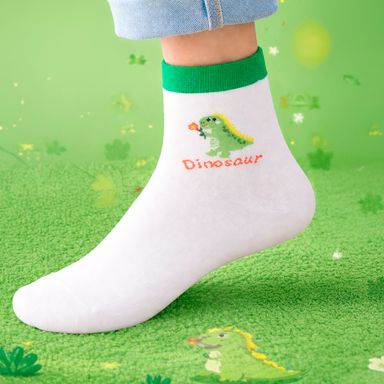 Medias infantiles miniso dinosaurios 2 pares edad 7 a 9 años -  Miniso