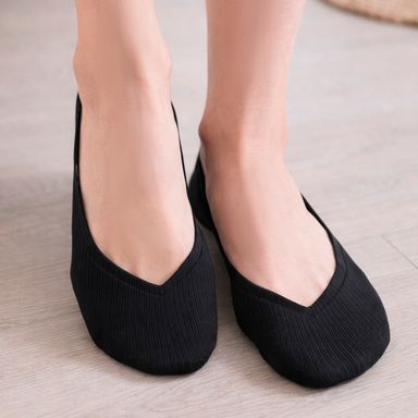 Medias para mujer miniso tejido acanalado 2 pares -  Miniso