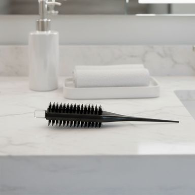 Peine para el cabello con spray 2 en 1 serie classic black white -  Miniso