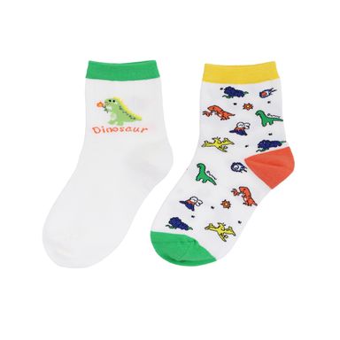 Medias infantiles miniso dinosaurios 2 pares edad 7 a 9 años -  Miniso