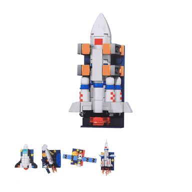 Bloques ultra cute rocket team serie miniso -  Miniso