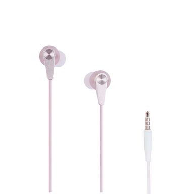 Audífonos jack 3.5mm tech series mod ys3507 rosa -  Miniso