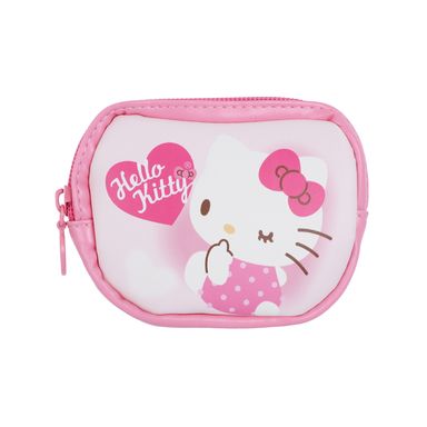 Monedero hello kitty estampa corazón rosa -  Sanrio