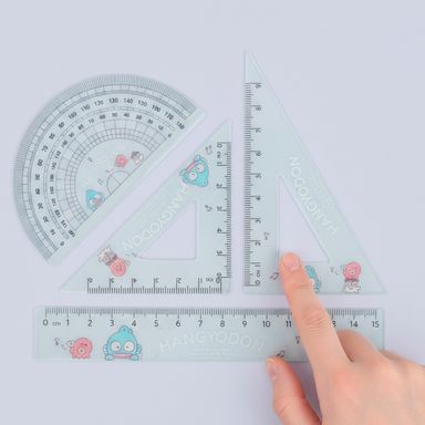 Set de escritorio juego de geometría hangyodon serie sanrio -  Sanrio