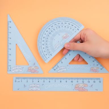 Set de escritorio juego de geometría cinnamoroll serie sanrio -  Sanrio