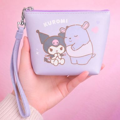 Monedero kuromi con asa morado -  Sanrio