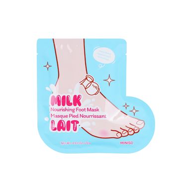 Mascarilla nutritiva de leche para pies serie miniso -  Miniso