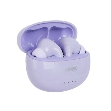 Audífonos inalámbricos macaron round sugar mod s90 morado -  Miniso
