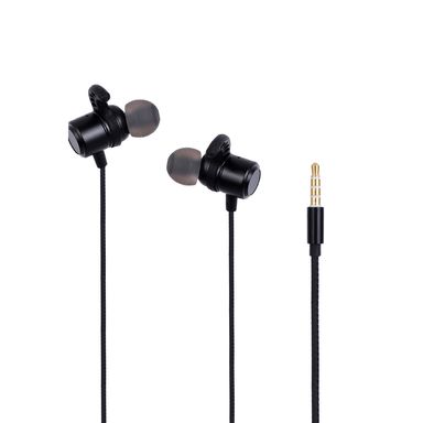 Audífonos con cable y micrófono 3.5 mm modelo: ys3508 negro -  Miniso