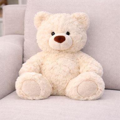 Peluche oso sentado caqui serie miniso -  Miniso