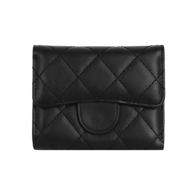 Cartera mujer matelasse rombos negra -  Miniso