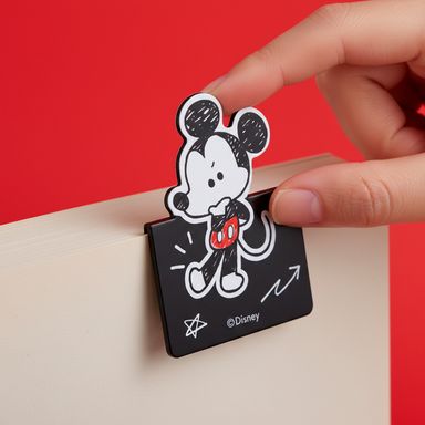 Set de escritorio marcapaginas de imán blando serie mickey mouse disney -  Disney