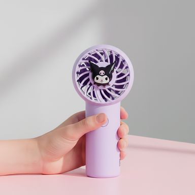 Mini ventilador de mano kuromi -  Sanrio