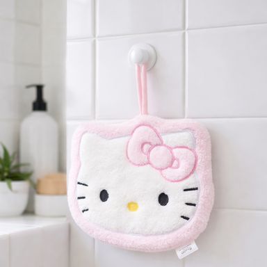 Toalla para manos sanrio hello hitty rosa -  Sanrio