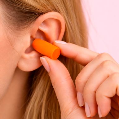 Neceser de viaje tapones para oído colores lisos serie miniso go 2 pares  -  Miniso