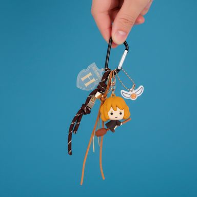 Llavero de hermione con escoba mágica colección harry potter -  Harry Potter