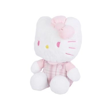 Peluche hello kitty 25 cm sentada jk pink check serie sanrio -  Sanrio