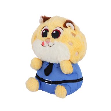 Peluche de 25 cm con postura sentada y traje clawhauser serie zootopia -  Disney