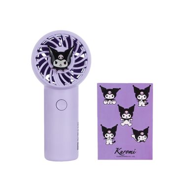 Mini ventilador de mano kuromi -  Sanrio