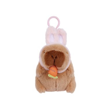 Llavero 12 cm peluche mimi bara oreja móvil, gorro de conejo serie mini family -  Mini Family