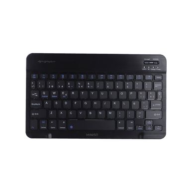 Teclado inalámbrico recargable life is for fun con letra Ñ mod mc3000 negro -  Miniso