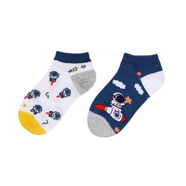 Medias infantiles miniso astronautas 2 pares edad 7 a 9 años -  Miniso