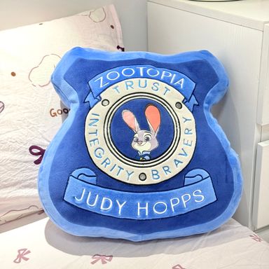 Almohadas y cojines insignia policial agente judy serie zootopia -  Disney