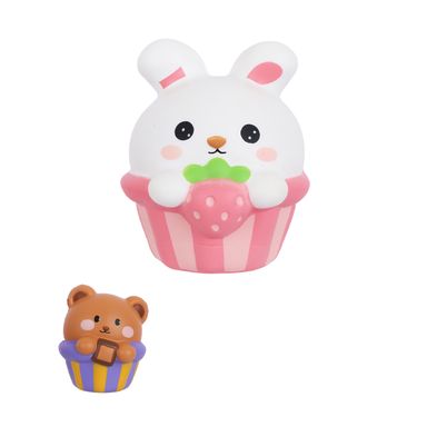 Juguetes sensoriales cupcake 2 modelos surtidos serie miniso -  Miniso