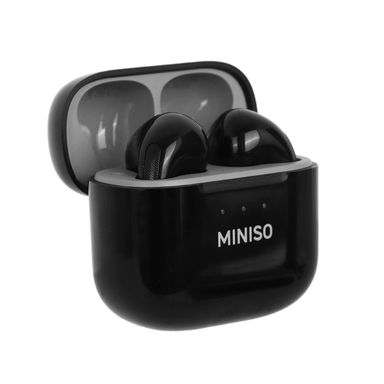 Audífonos inalámbricos macaron color series mod s89 negro -  Miniso