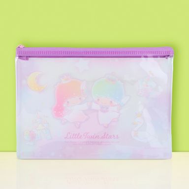 Cartuchera sintética 20x14.5 cm little twin stars sanrio -  Sanrio