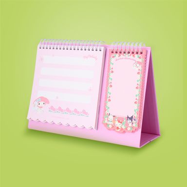 Bloc de notas con soporte 26.5x23.3 cm 80 hojas my melody sanrio -  Sanrio