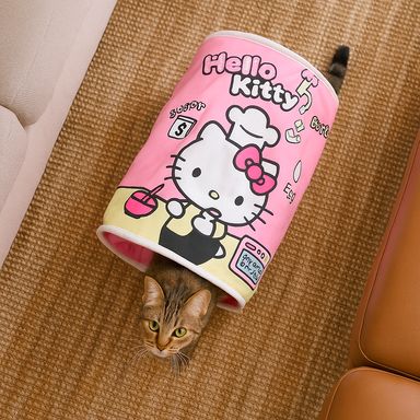 Bolsa de túnel para gatos 100% poliéster 48x41x1 cm hello kitty sanrio -  Sanrio
